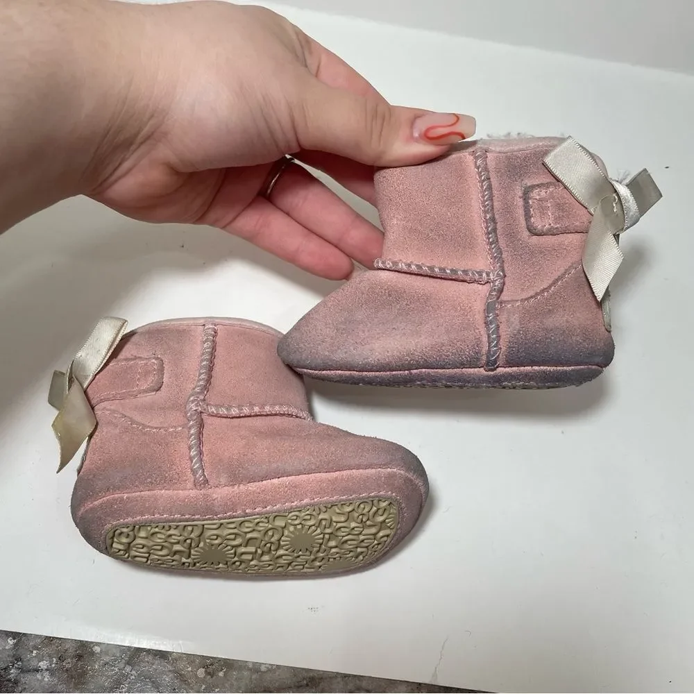 Ugg Baby Pink Bailey Bow Boots